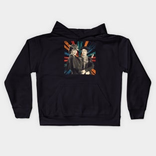 sketc vintage Mary Poppers and Poppins Kids Hoodie